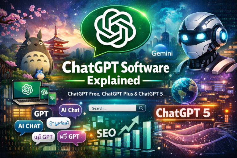 ChatGPT Software Guide 2025 – ChatGPT Free, Plus & GPT-5 – ChatGPT Software Breakdown: How ChatGPT Free, GPT AI, and ChatGPT 5 Are Shaping AI Chat