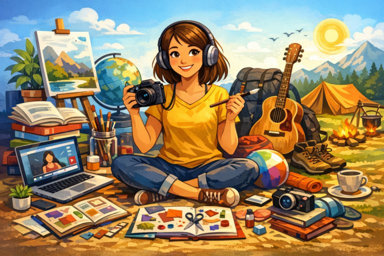 What to Do in Your Free Time: 105+ Ideas for Fun, Productivity, and Creativity