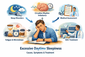 Excessive Daytime Sleepiness (EDS): Causes, Diagnosis, Treatment & Clinical Management Guide