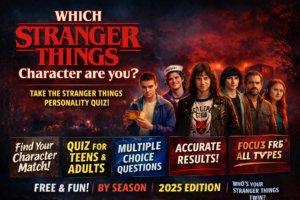 What Stranger Things Character Are You? Discover Your Perfect Match