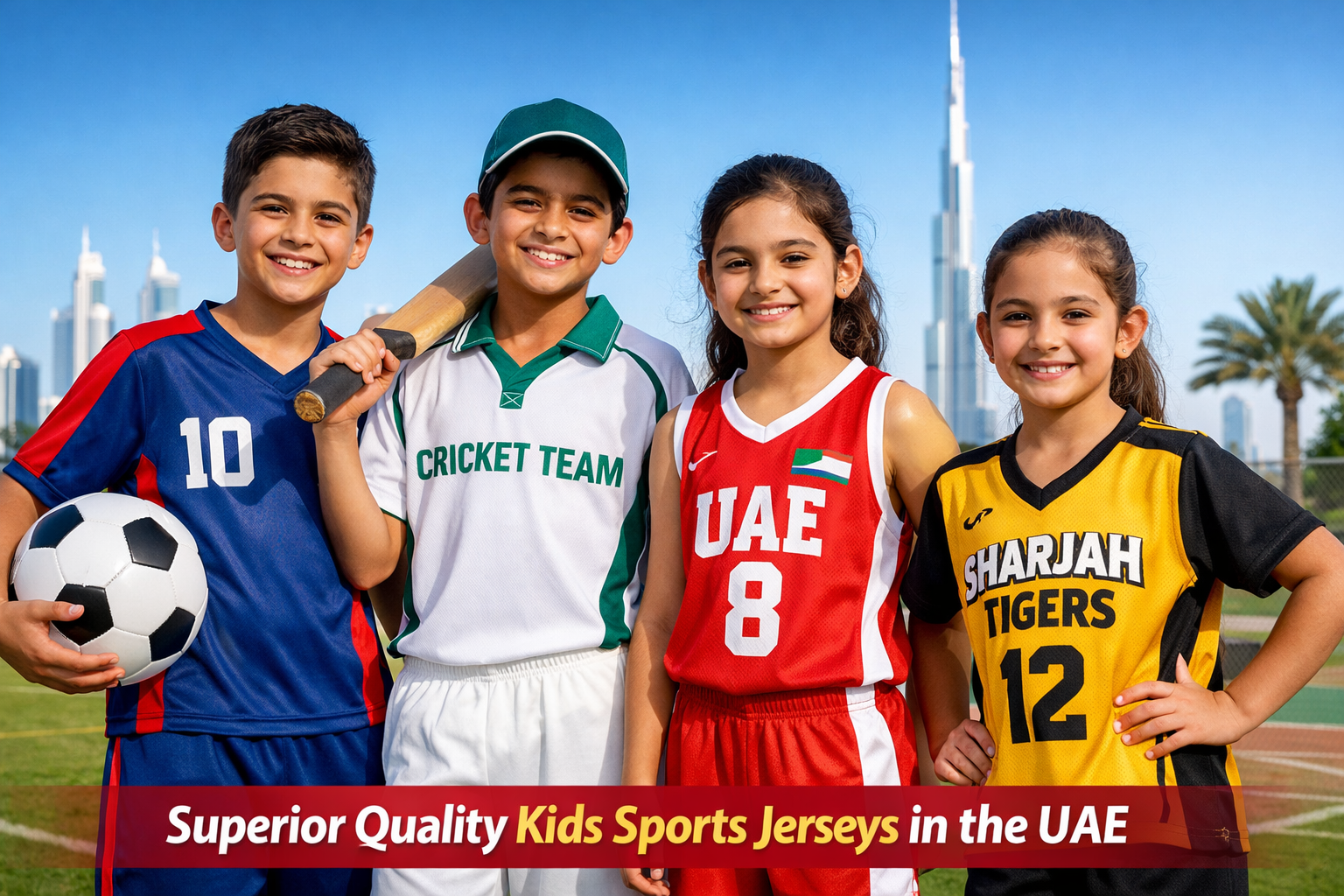 Superior Quality Kids Sports Jerseys in the UAE: A Parent’s Complete Guide to Breathable, Long-Lasting, and High-Performance Team Wear