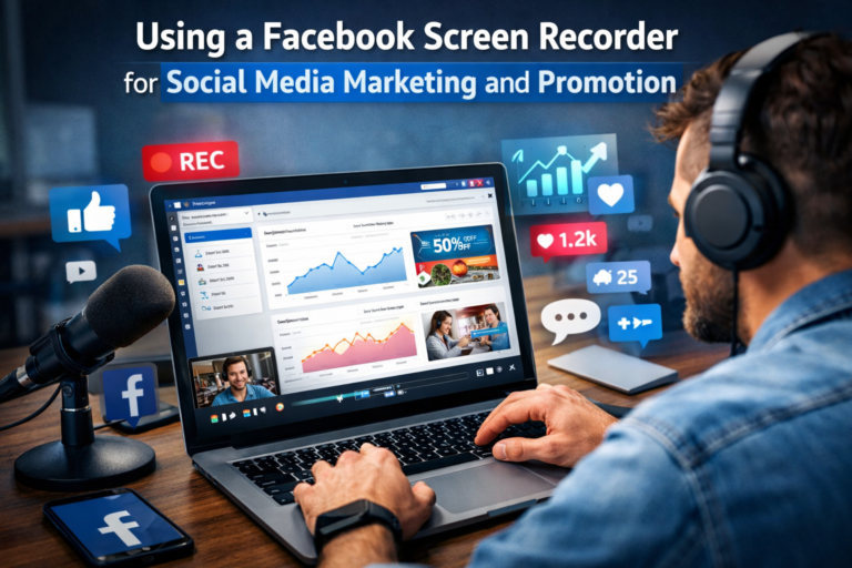 Using a Facebook Screen Recorder for Social Media Marketing and Promotion