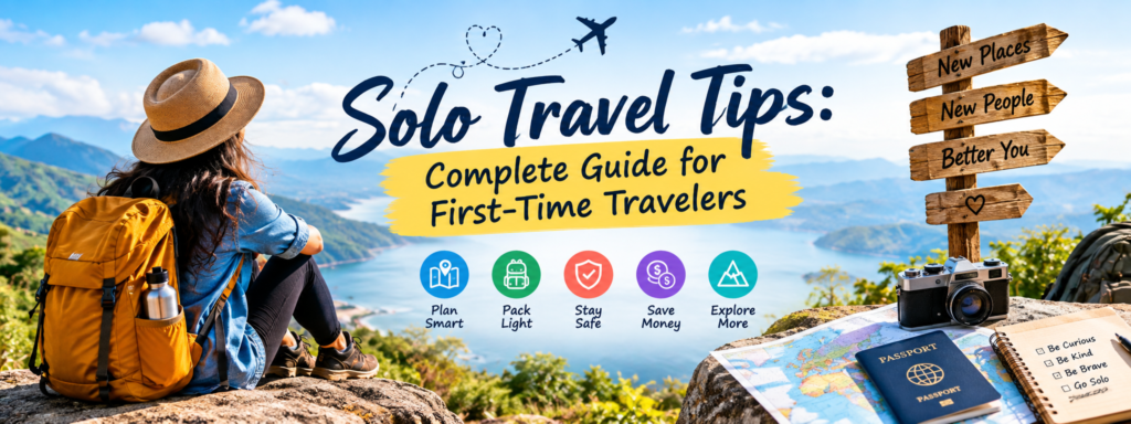Solo Travel Tips: Complete Guide for First-Time Travelers