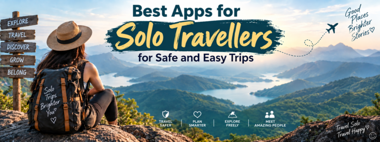 Best Apps for Solo Travellers for Safe and Easy Trips