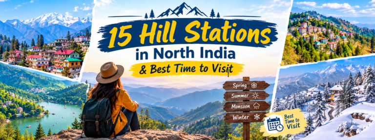 Hill Stations in North India: Best Mountain Getaways to Visit