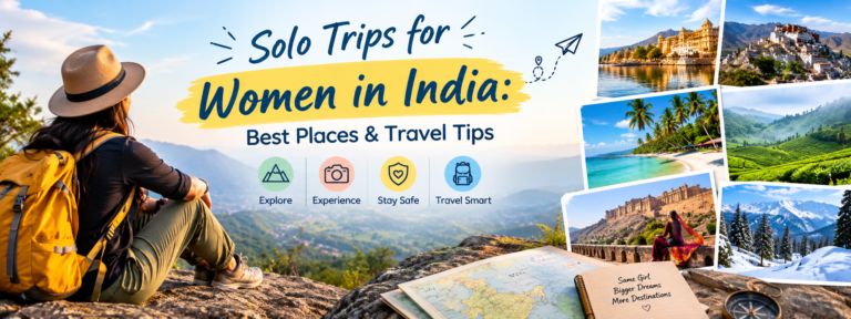 Solo Trips for Women: Best Places to Explore in India