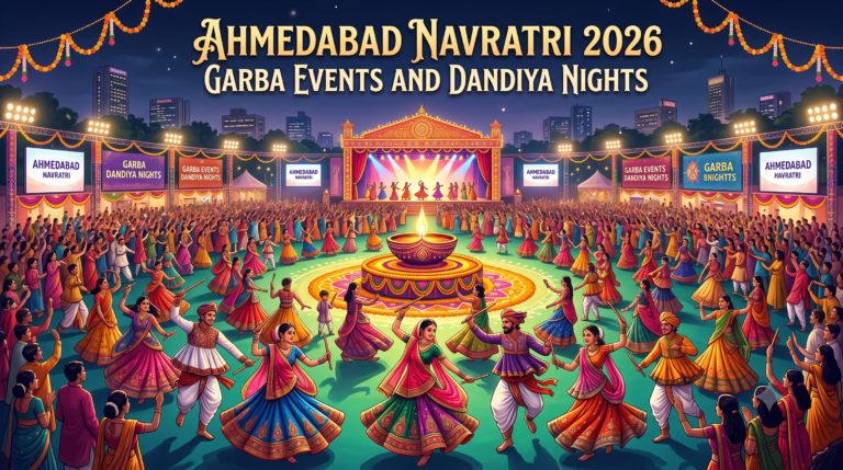 Ahmedabad Navratri 2026 Garba Events and Dandiya Nights